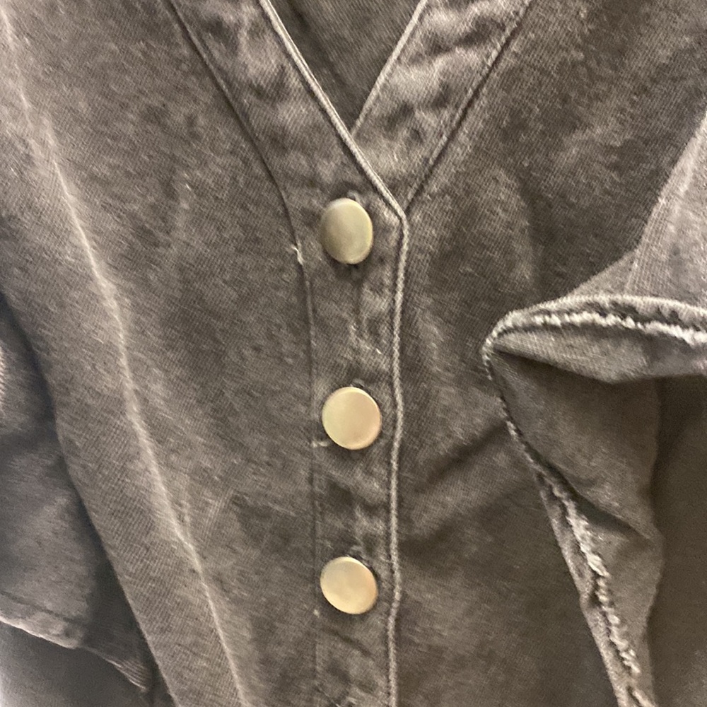 Denim romper - Picture 4 of 6